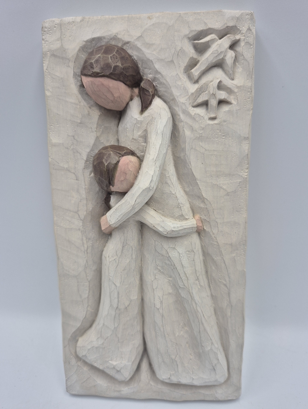 Willow tree moder and daughter plaque